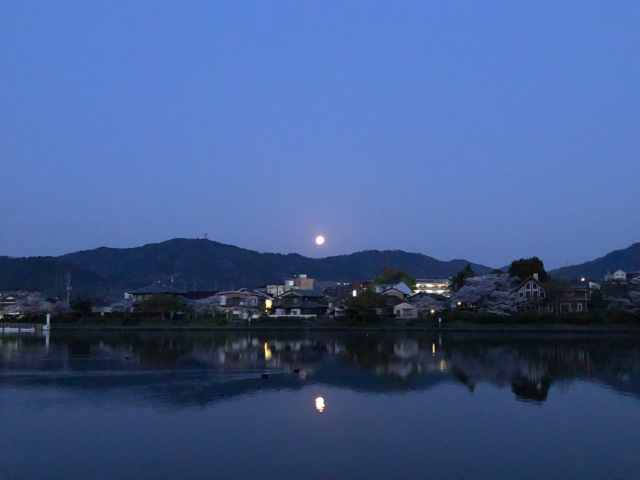 スーパームーンの今日は…